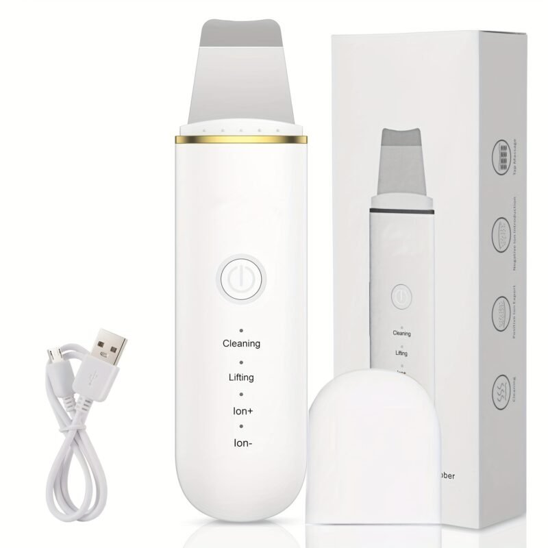 4-Mode Electric Facial Cleanser: Waterproof Rechargeable Deep Pore Sonic Scrubber