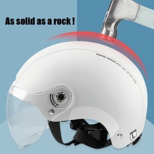 PEMILA City Commuting Safety Multi-Purpose Cycling Helmet Features an ABS Shell And EPS Cushioning Layer for Dual Protection. It Has an Adjustable Head Circumference, Multi-Angle Windproof Goggles, Metal Insect-Proof Ventilation Holes