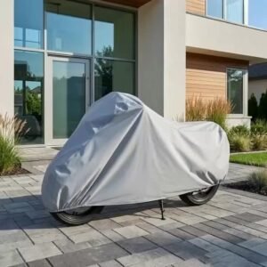 All-Weather Motorcycle Cover: Waterproof, UV-Proof & Dust Protector for Outdoor Use