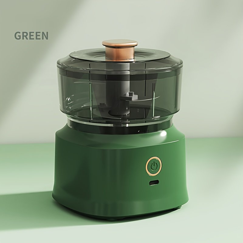 350ml Wireless Electric Food Chopper: Portable 3-in-1 Baby Food Processor & Meat Grinder