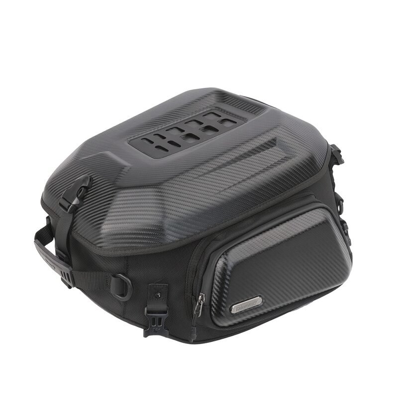 Rhinowalk 23L-35L Expandable Tail Bag: Hard Shell Waterproof Motorcycle Trunk & Backpack