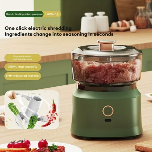 2e4cfea5-0479-4ab4-97b7-7851efcc30c5.jpg 350ml Wireless Electric Food Chopper: Portable 3-in-1 Baby Food Processor & Meat Grinder