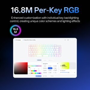 4.V700DIY-75.jpg Rapoo V700DIY-75 Wireless Mechanical Keyboard: Hot-Swappable & Creamy Sounding 75% Layout