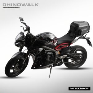 Rhinowalk 23L-35L Expandable Tail Bag: Hard Shell Waterproof Motorcycle Trunk & Backpack