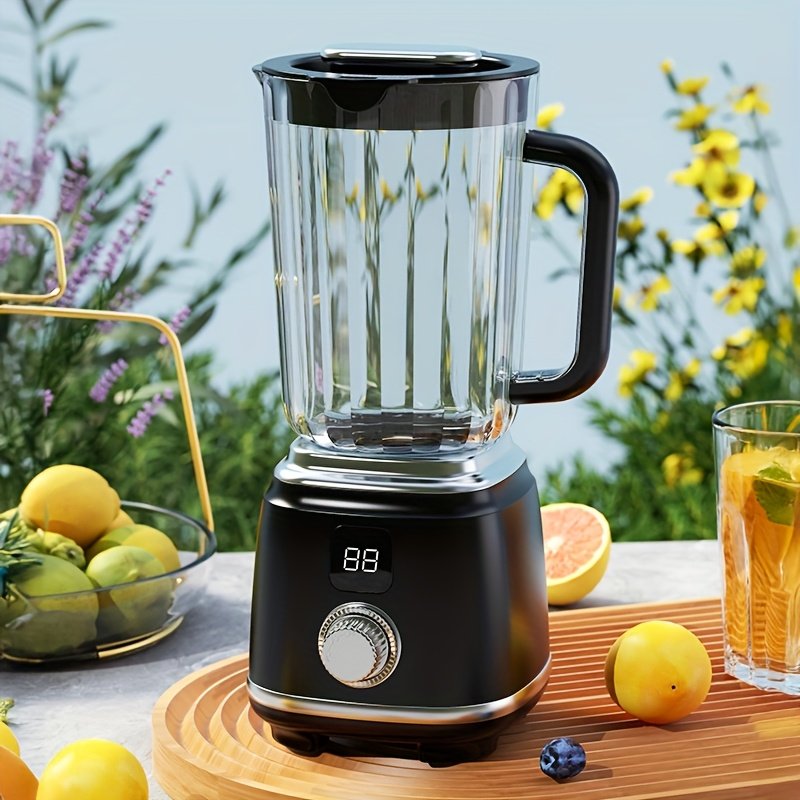 600ml Portable Dual-Speed Juicer: High-Capacity Rechargeable Blender for Gym & Home