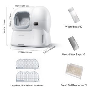 Self-cleaning Litter Box CS106