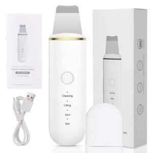 4-Mode Electric Facial Cleanser: Waterproof Rechargeable Deep Pore Sonic Scrubber