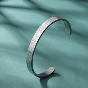 61hDVKFIXTL._AC_SL1500_.jpg VASSAGO Ayatul Kursi Bracelet for Women Men Muslim Quran Allah Openable Bangles Arabic Calligraphy Cuff Bracelet Islam Eid Islamic Jewelry Gifts