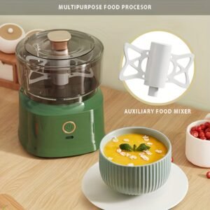 350ml Wireless Electric Food Chopper: Portable 3-in-1 Baby Food Processor & Meat Grinder