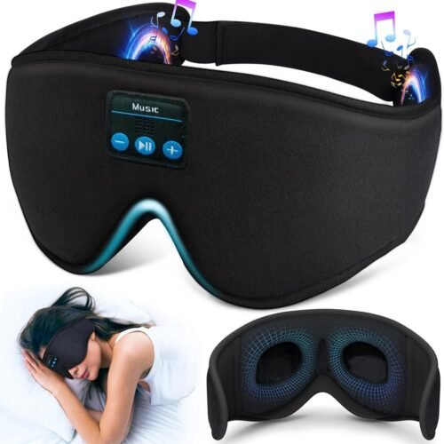 6cd13f14-ced3-4d2e-8304-19faba029356.jpg 3D Wireless Sleep Mask: Bluetooth 5.2 Ultra-Thin Headphones & 100% Blackout for Deep Sleep