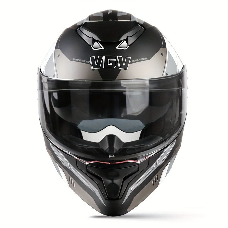 Motorcycle Helmet Flip-up Helmet for Men and Women in All Seasons