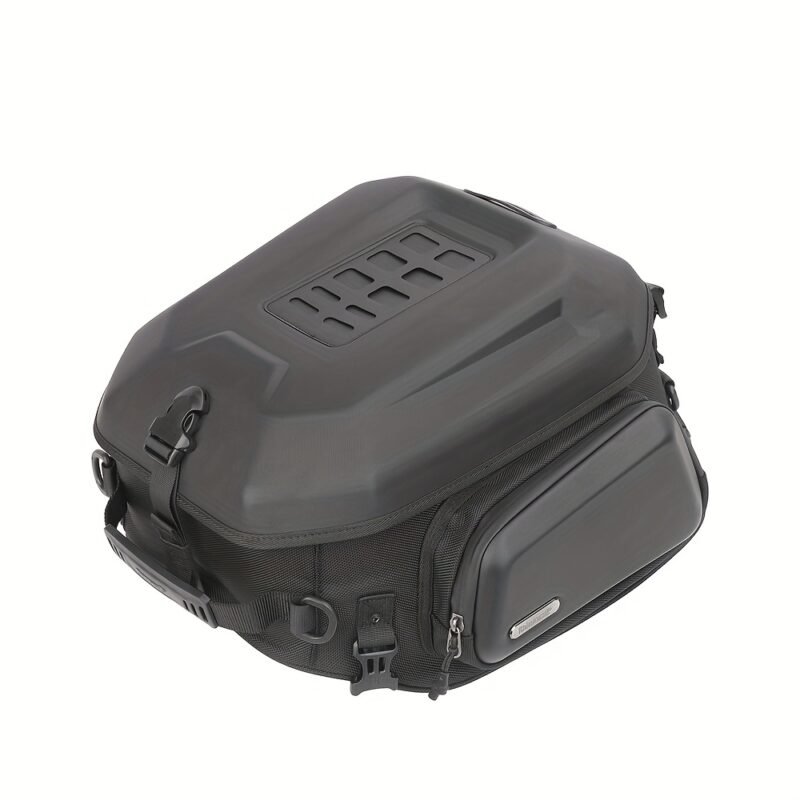 Rhinowalk 23L-35L Expandable Tail Bag: Hard Shell Waterproof Motorcycle Trunk & Backpack