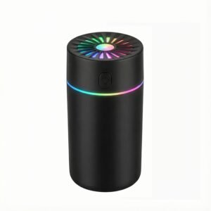 2-in-1 Car Aroma Diffuser & Humidifier: 7-Color LED Sonic Mist for Car, Office & Home