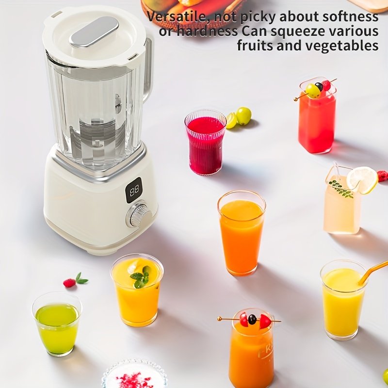 600ml Portable Dual-Speed Juicer: High-Capacity Rechargeable Blender for Gym & Home