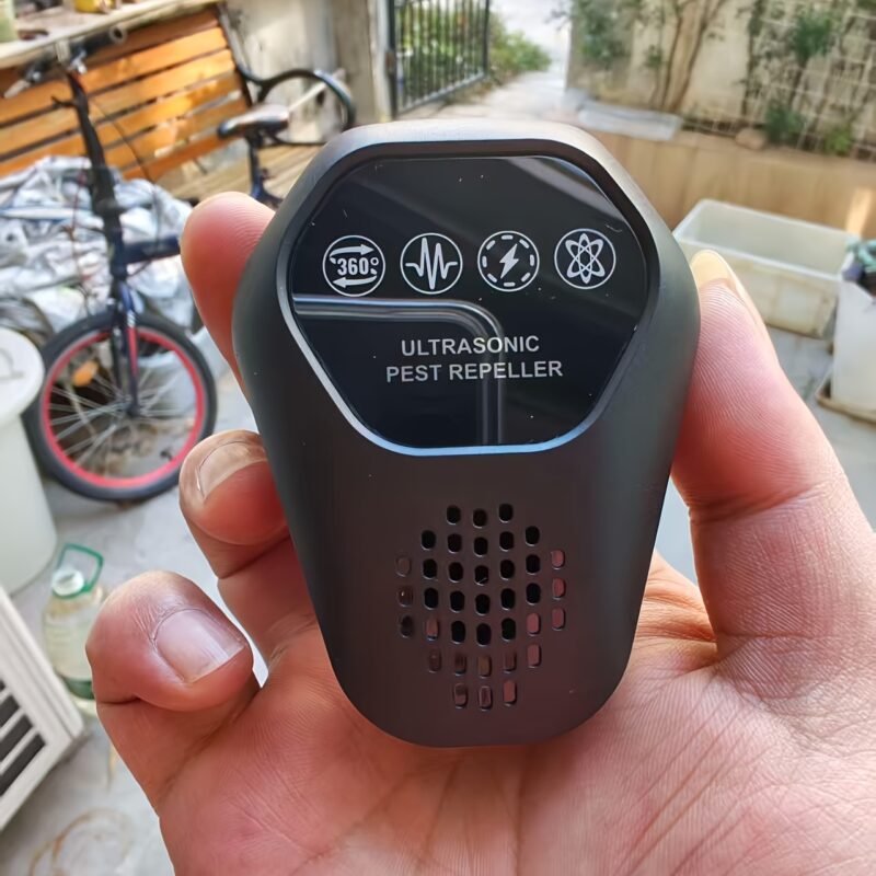 Ultrasound Pest Repeller: 360° Non-Toxic Sonic Plug-in for Mice, Ants & Roaches