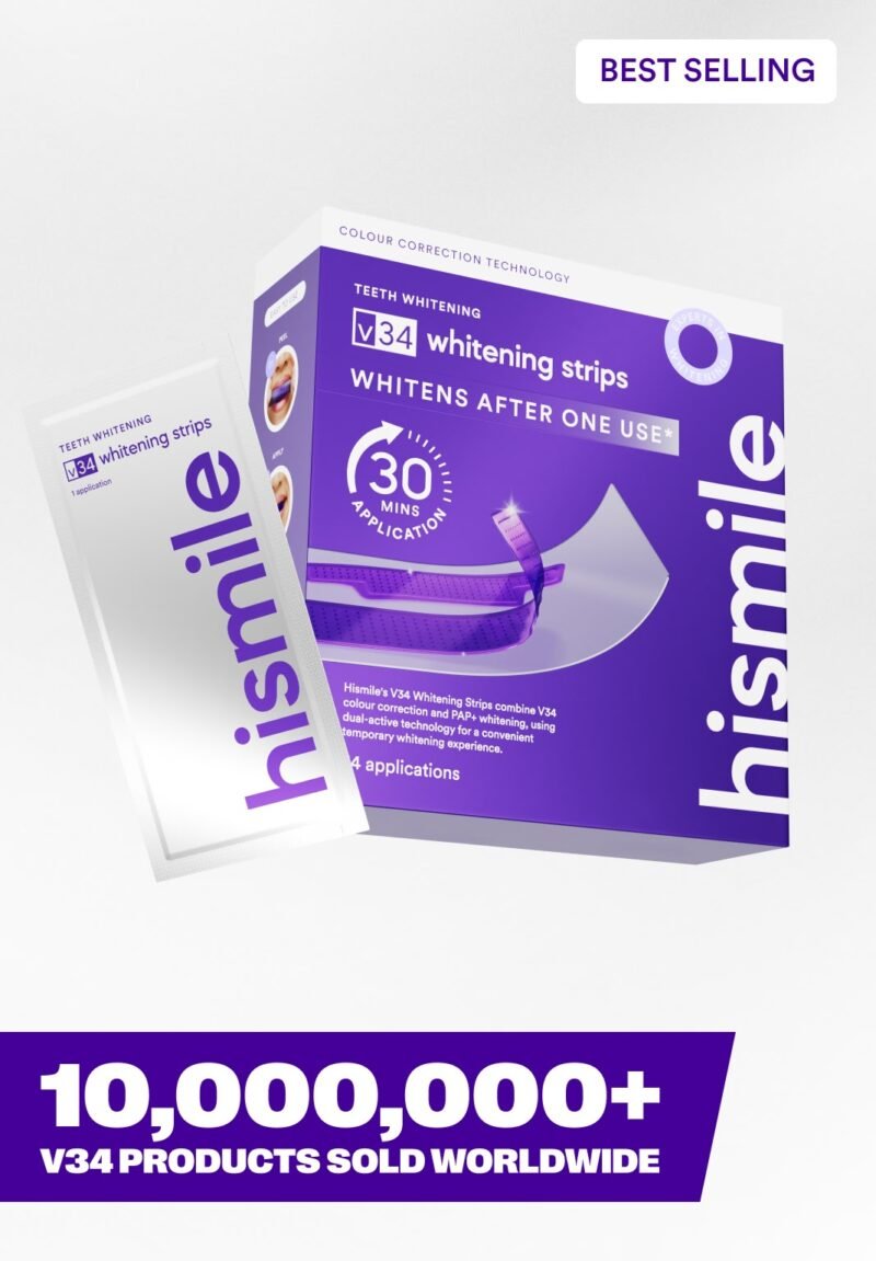 V34 Whitening Strips