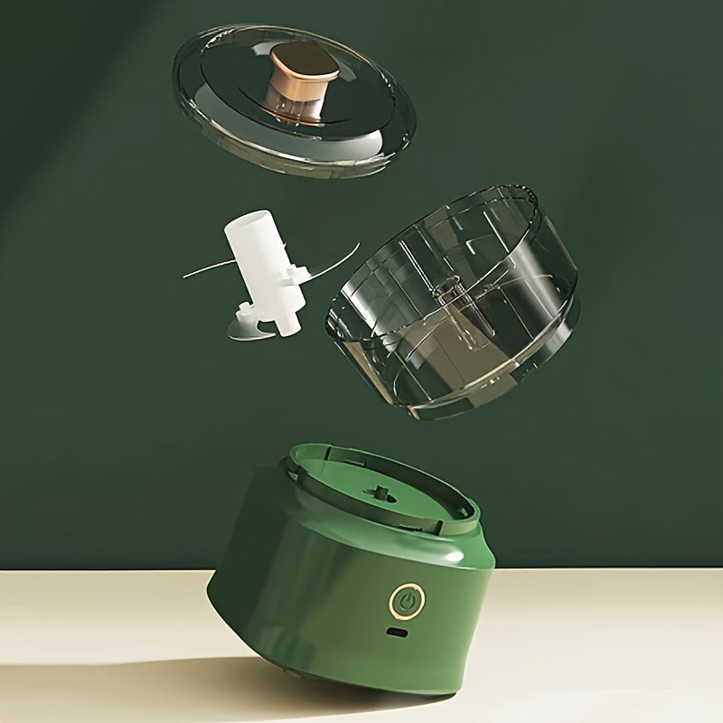 350ml Wireless Electric Food Chopper: Portable 3-in-1 Baby Food Processor & Meat Grinder