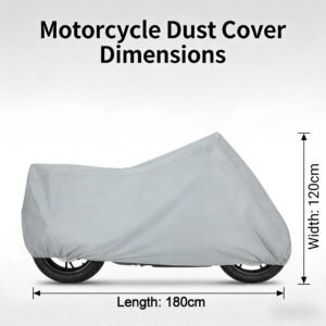 All-Weather Motorcycle Cover: Waterproof, UV-Proof & Dust Protector for Outdoor Use