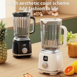 600ml Portable Dual-Speed Juicer: High-Capacity Rechargeable Blender for Gym & Home