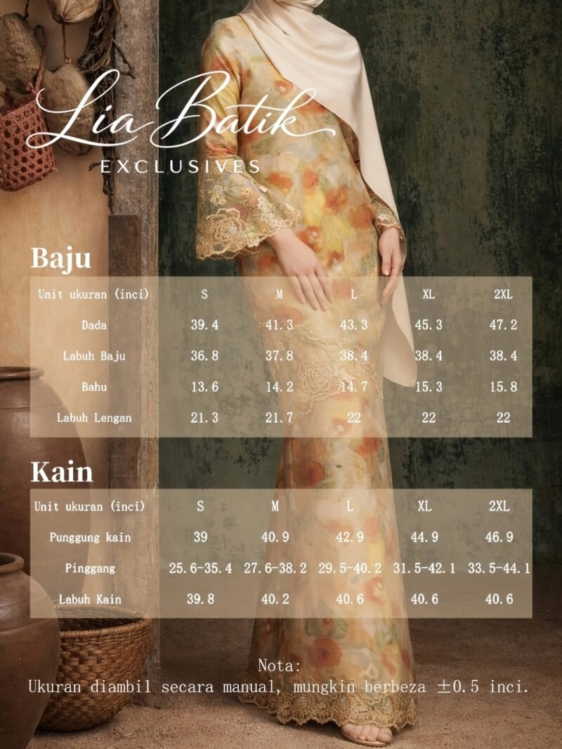 Modern Elegant Exclusive Raya Baju Kurung | Latest 2026 Batik Printed Soft & Ironless Moss Crepe Material, Long Sleeve, Crew Neck, Loose Fit For Springu002FSummer