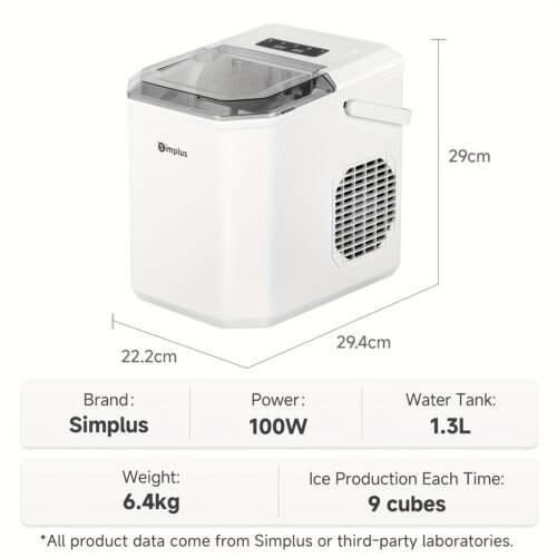 de62dff2-32be-48f2-81ba-8171c2039625.jpg Simplus 1.3L Portable Ice Maker: Rapid 7-Minute Production & Self-Cleaning Function