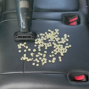Portable 6000PA Car Vacuum: High-Suction Cordless Cleaner with 5 Pro-Attachments
