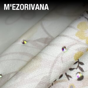 Muslim Headscarf Made of Chiffon Fabric, Offering a Sense of Fashion and Dignity, Suitable for Daily Prayers, with Beautiful Printed Patterns