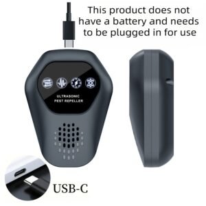 Ultrasound Pest Repeller: 360° Non-Toxic Sonic Plug-in for Mice, Ants & Roaches