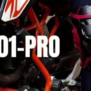 Cuirassier Pro Knee Pads: Reflective Motocross & Motorbike Safety Guards